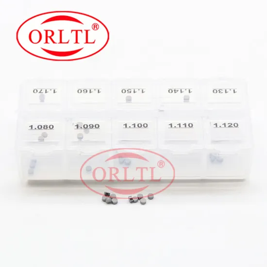 ORLTL B16 Common Rail Injector Repair Kits - Shims & Gaskets (1.08mm-1.17mm, 50 Pieces/Box)