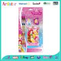 Disney Princess 5-piece notebook blister card set