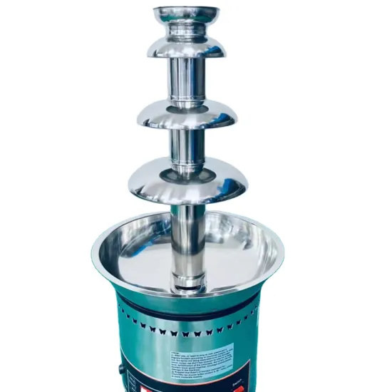 Professional 304 Stainless Steel Chocolate Fountain with Temperature Control - 4/5/6/7 Layers