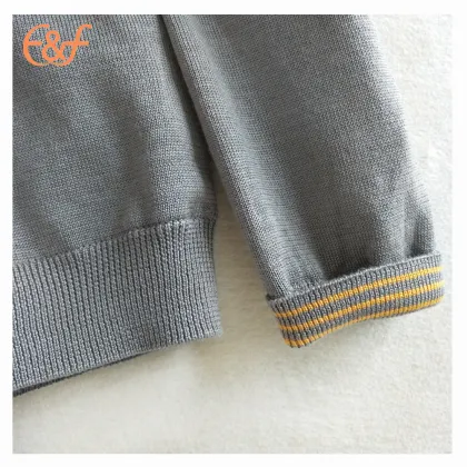 Fashion Men Striking stripes Plain Sweater