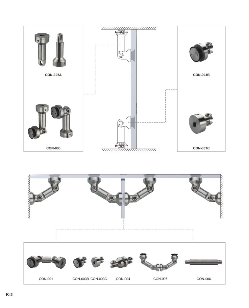 Glass Connecting System1
