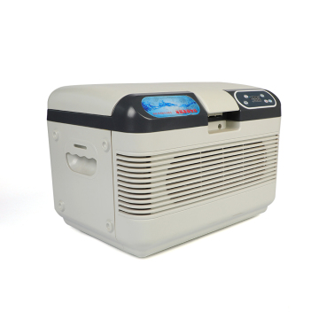 12L Electric Thermoelectric Car Fridge - High-Quality Double Cooling System Cooler Box