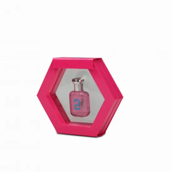 Hexagon Shape Perfum Box With Clear window