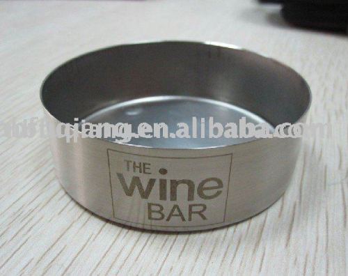 wine coster, stainless steel coaster, Cup pad, cup coaster, cup mat, metal coaster, promotional pad, promotional gift.