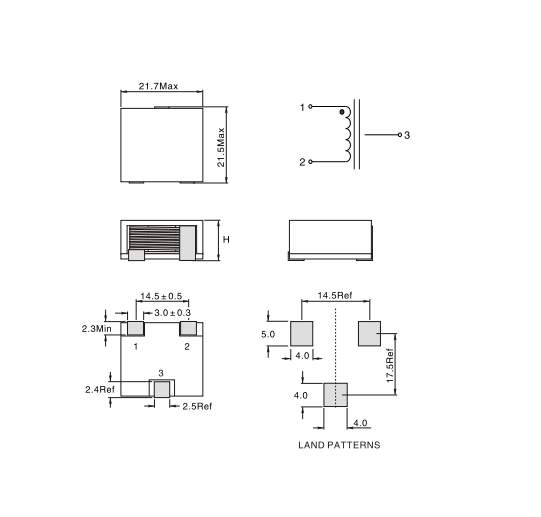 lpa2110-inductor-dimensions