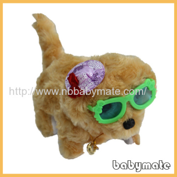 B-2 Walking Plush Barking Dog 