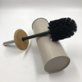 Brosse de toilette en bambou et support de nettoyage en profondeur