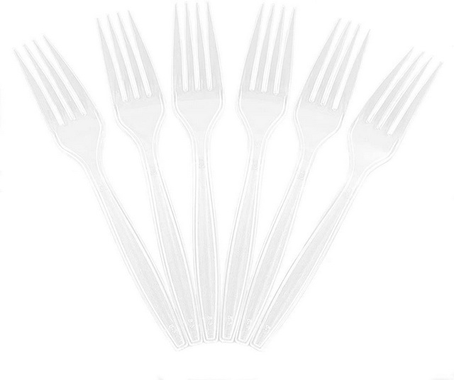 Black Plastic Silverware Sets Individually Wrapped Cutlery