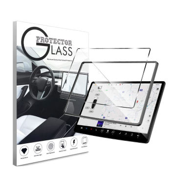HD Transparent Tempered Glass Screen Protector for Tesla Model 3 Y X S