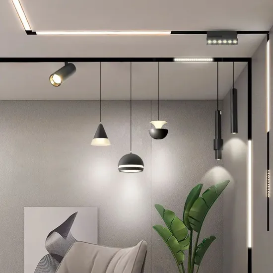 Modern Magnetic System LED Track Light 10W 20W 30W - Hot Sale Indoor Aluminum Linear Light Track