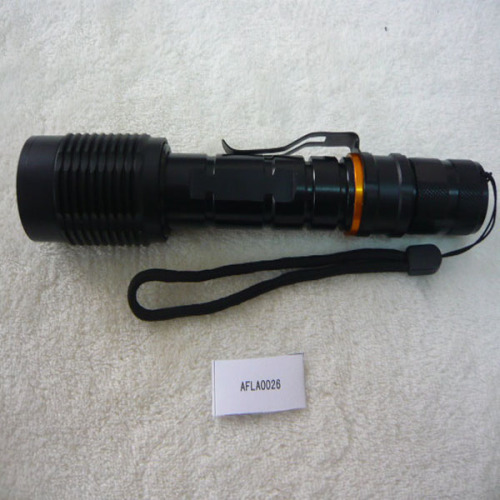 CREE XM-L T6 ledde zoombar ficklampa