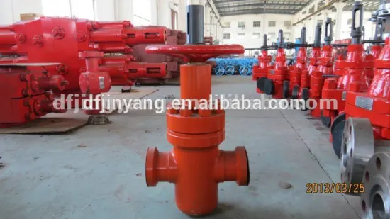 10000psi API 6A Hydraulic gate valve
