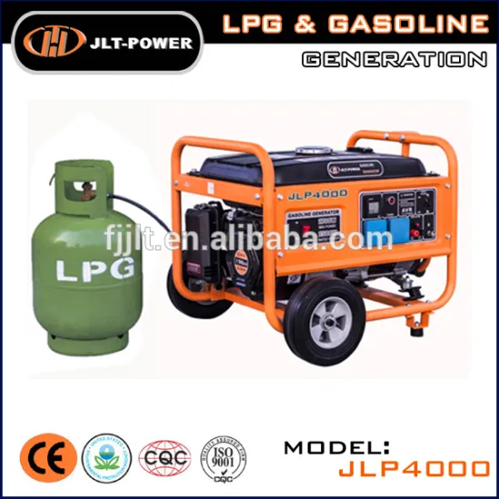 2.5KW electric LPG & gasoline generator