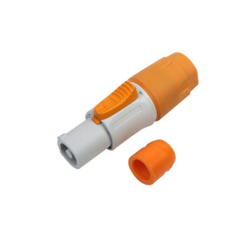 Connettore di cavi audio impermeabile con pannello PowerCon Adattatore di plastica femmina 2-4