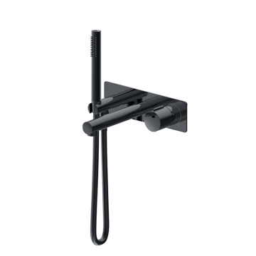 bathtub faucets with shower Three Hole Wall Mounted Bathtub Faucets With Shower Factory