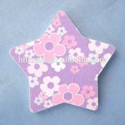 Star shape emery Board