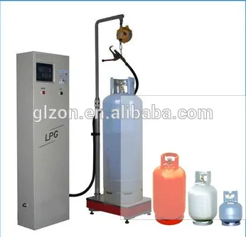 LPG gas cylinder filler