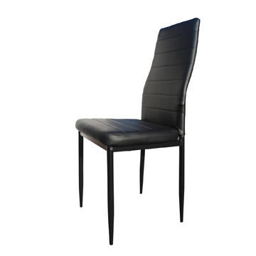 Fashionable Dining Chair with Line On Chair Back and Cushion, 40ft HQ Container Can Fill 2,833pcs