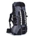 wholesale custom black rib-stop nylon outdoor backpack