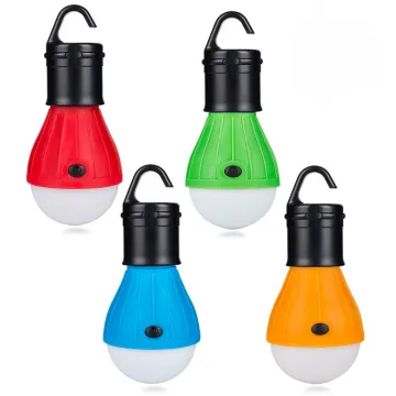 Portable Lantern Mini Tent Light  Waterproof Hanging Hook Camping Emergency Outdoor Led Lamp