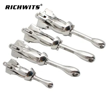 boat accessories stainless steel folding anchor for yacht boats