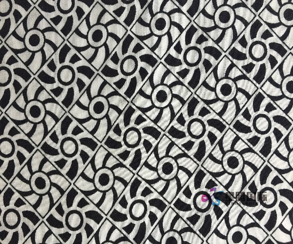 100% Rayon Plain Yarn Dyed Print Woven Fabric