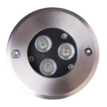 Waterproof IP67 Outdoor Inground Spotlight: 3W/6W LED Recessed Ground Lamp with Stainless Steel Housing and RGB Color