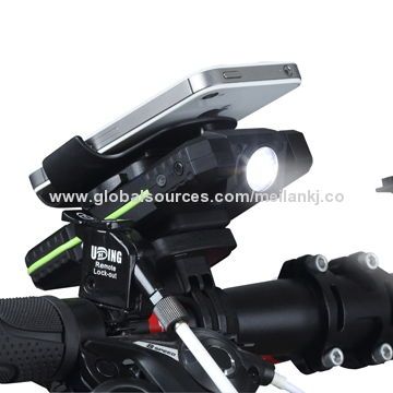 Water-resistant bicycle dynamo with high brightly flashlight, SOS
