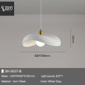 White Shell Modern Kitchen Island Pendant Lighting