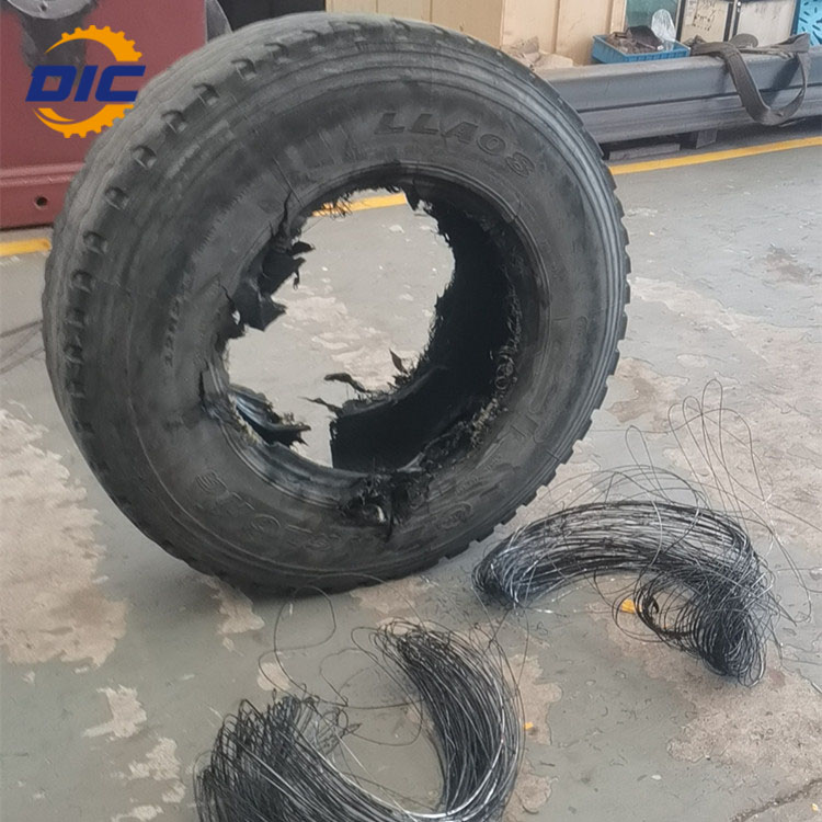 เครื่องลูกปัดลูกปัดยาง Tire Bead Steel Loop Debeader Machine