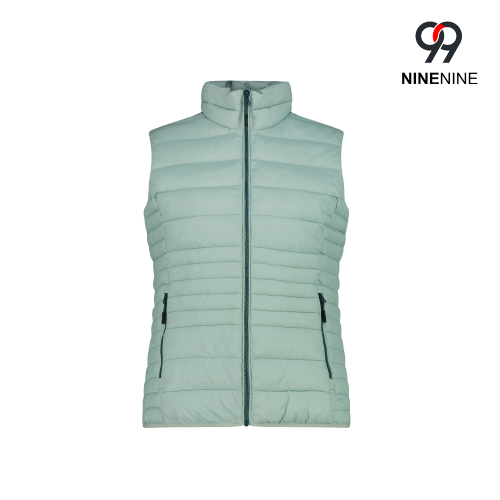 سترة نسائية دافئة بلون سادة مع حشوة