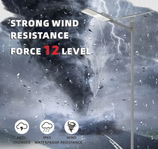 300W outdoor integrated solar street light