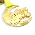 Gratis tekening van Chinees Design Light Gold Medal