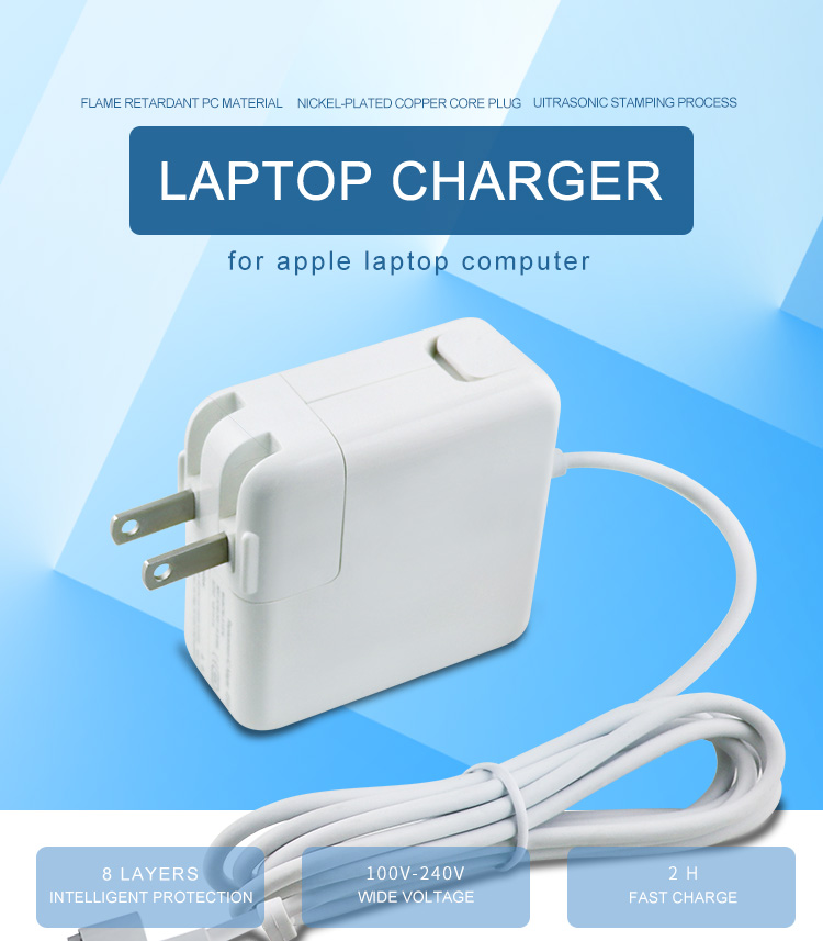 14.85V 3.05A MACBOOK power charger for apple