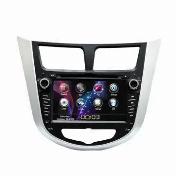 7-inch Car Multimedia DVD Player for Hyundai Verna 2011 with RDS/TV/BT/iPod