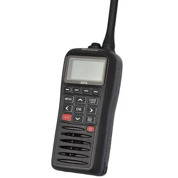 RS-38M Portabel Waterproof VHF Marine Radio dengan GPS dan Fungsi Mob DSC
