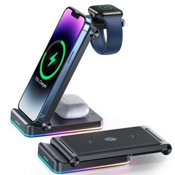 Joyroom 3-in-1 Fast Charging 15W USB Wireless Multifunction Charger