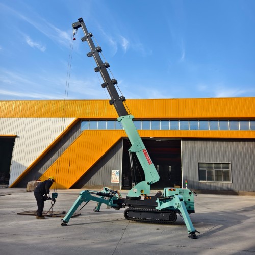 4-тонный гусеничный кран-паук для подъема тяжелых грузов