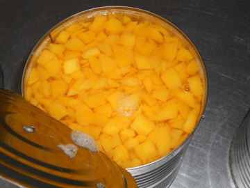 Yellow Peach in syrup