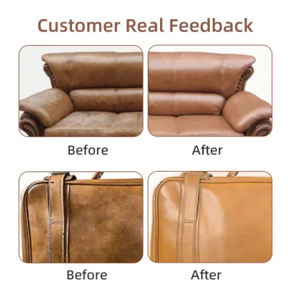 Home Care Leather Cleaner Liquid for Genuine Leather Goods - Decontamination & Maintenance