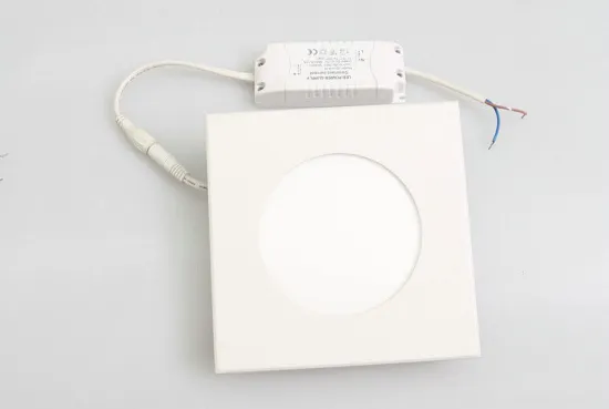 6w/12w Ultrathin Square Led Downlights For Commercial Lighting