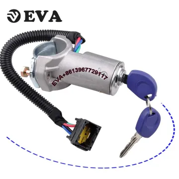 EVA Factory Ignition Switch for IVECO DAILY 2006 - 2996075 2996076 Ignition Barrel Lock Switch With 2 Keys