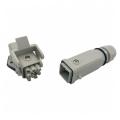 Conector para automotivo 12 pinos 90 graus