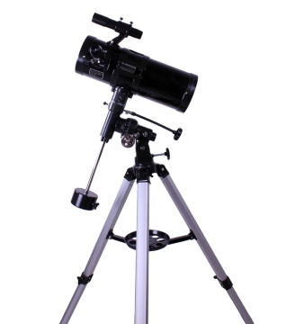 L1000114 K Eyepiece Barlow Lens 6x30 Finder Scope with Stainless Steel Tripod AZ Mount for Professional Reflector Astronomical Telescope