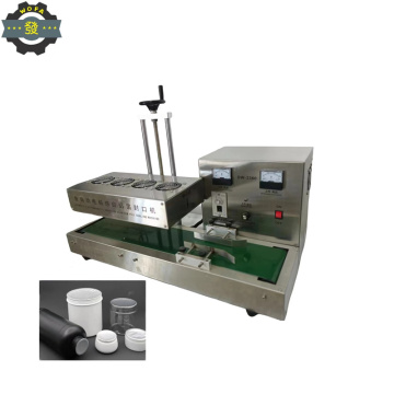 Automatic Continuous Electromagnetic Induction Sealing Machine for Plastic Bottles and Aluminum Foils