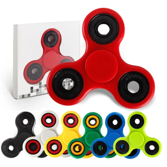 2017 top selling led fidget spinner glowing finger spinner