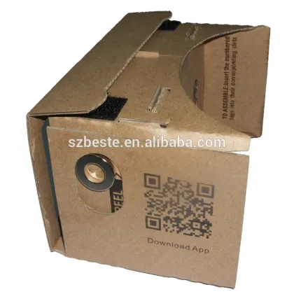 2015 hot selling DIY google cardboard vr google 3d google