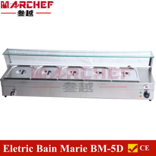 BM-5D Stainless steel hot bain marie/food soup warmer Commercial for sale