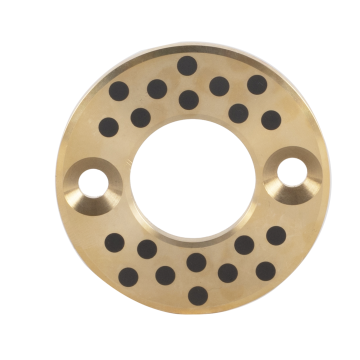 High-temperature Dry-running Oilless Self Lubricating Solid Graphite Inserted Bronze Thrust Washer