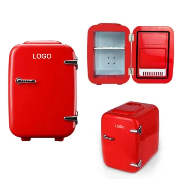 Mini Car Fridge Skincare Makeup Freezer Cooler 4L